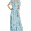Adrianna Papell Floral-Print Chiffon Gown -Clothing Shop 20910246 fpx