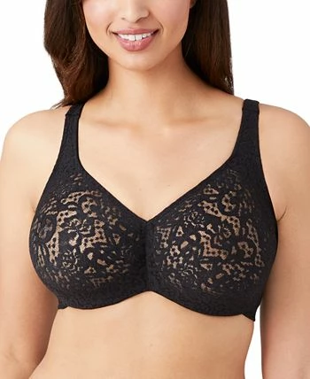 Wacoal Full Figure Halo Lace Bra 65547 4 Wacoal Full Figure Halo Lace Bra 65547 - Image 2