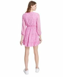 Bar III Women's Polka-Dot O-Ring Dress, Created For Macy's -Clothing Shop 21125122 fpx