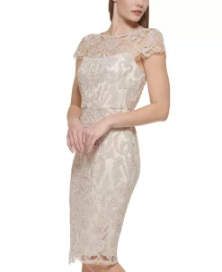 Vince Camuto Embroidered Sheath Dress 8 Vince Camuto Embroidered Sheath Dress -Clothing Shop 21246800 fpx