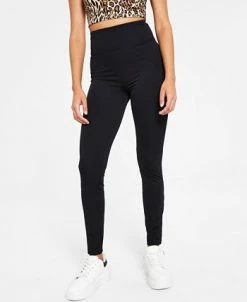 Bar III Women's Compression Bodycon Leggings, Created For Macy's -Clothing Shop 21336809 fpx