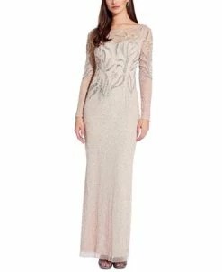 Adrianna Papell Embellished Illusion Gown -Clothing Shop 21371715 fpx 1