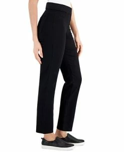 Karen Scott Women's Pull-On Black Denim Pants, Created For Macy's 9 Karen Scott Women's Pull-On Black Denim Pants, Created For Macy's -Clothing Shop 21373417 fpx