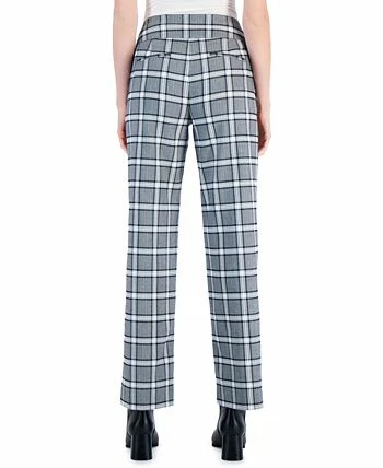 Charter Club Women's Plaid Pull-On Pants, Created For Macy's 4 Charter Club Women's Plaid Pull-On Pants, Created For Macy's - Image 2