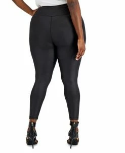 INC International Concepts Plus Size Shine Compression Leggings, Created For Macy's -Clothing Shop 21605598 fpx