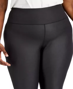 INC International Concepts Plus Size Shine Compression Leggings, Created For Macy's -Clothing Shop 21605603 fpx
