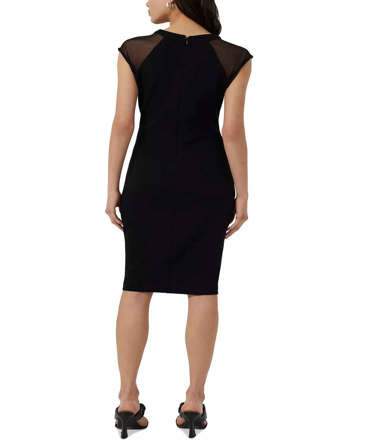 French Connection Women's Viven Paneled Jersey Dress 4 French Connection Women's Viven Paneled Jersey Dress - Image 2