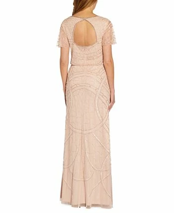 Adrianna Papell Blouson Beaded Gown 4 Adrianna Papell Blouson Beaded Gown - Image 2