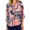 JM Collection Women's Paisley Patch Top, Created For Macy's 2 JM Collection Women's Paisley Patch Top, Created For Macy's -Clothing Shop 21721130 fpx