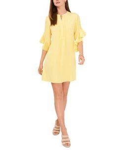 Vince Camuto Women's Ruffle-Sleeve Dress 10 Vince Camuto Women's Ruffle-Sleeve Dress -Clothing Shop 21760407 fpx