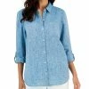 Charter Club Women's Linen Shirt, Created For Macy's -Clothing Shop 21827480 fpx