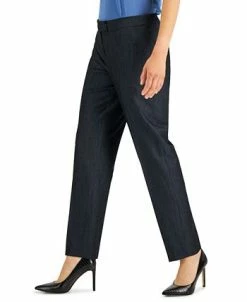 Anne Klein Women's Denim Straight-Leg Pants -Clothing Shop 21881431 fpx