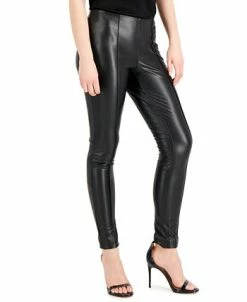 Anne Klein Women's Faux-Leather Pull-On Leggings 9 Anne Klein Women's Faux-Leather Pull-On Leggings -Clothing Shop 21881489 fpx