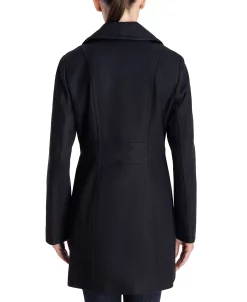 Anne Klein Women's Double-Breasted Peacoat, Created For Macy's 12 Anne Klein Women's Double-Breasted Peacoat, Created For Macy's -Clothing Shop 21908373 fpx