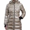 Anne Klein Women's Hooded Packable Puffer Coat -Clothing Shop 21908482 fpx
