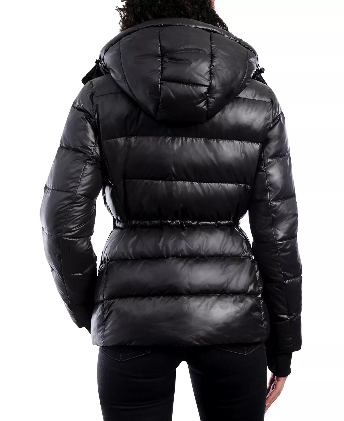 Michael Kors Women's Hooded Metallic Puffer Coat 6 Michael Kors Women's Hooded Metallic Puffer Coat - Image 4