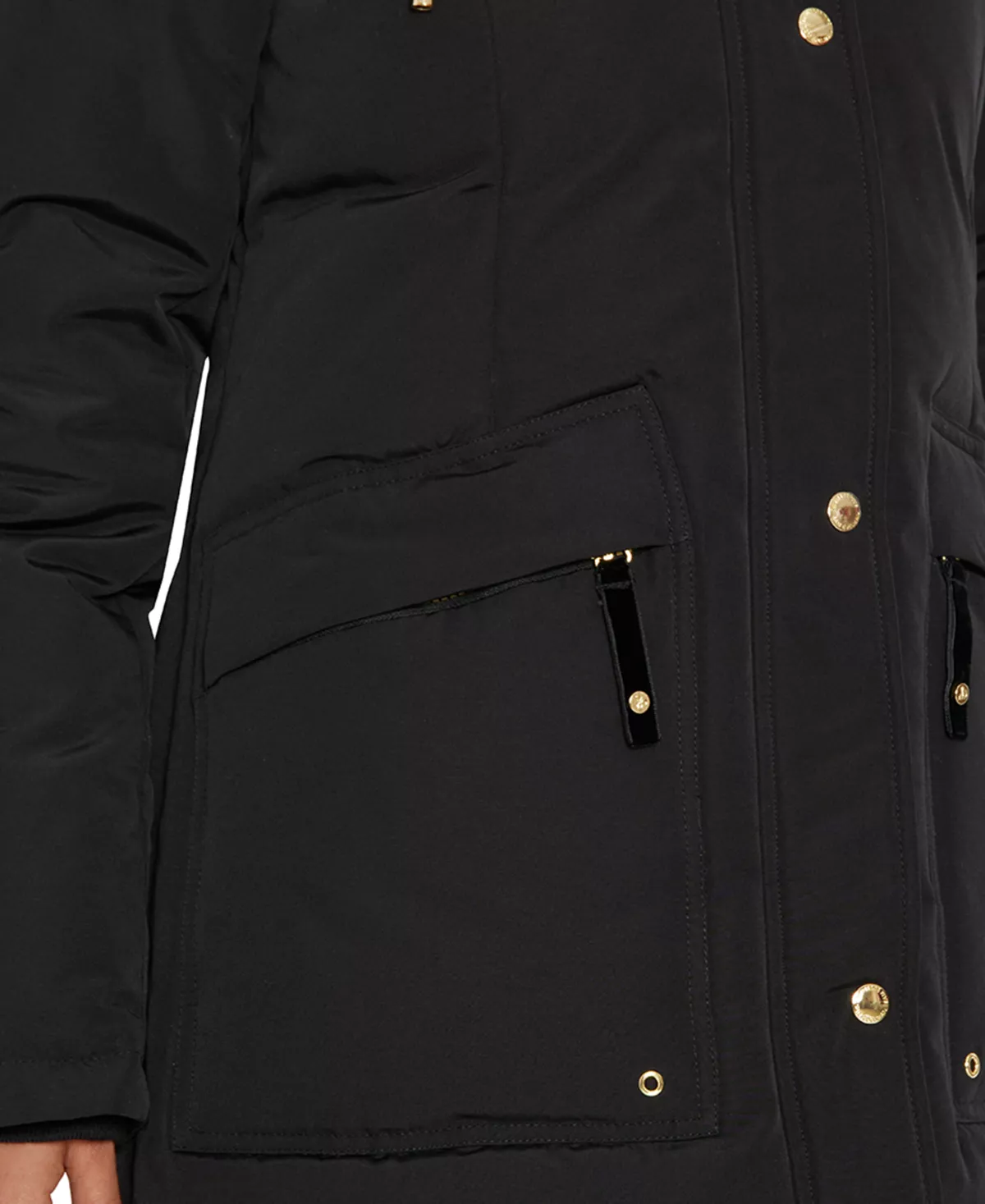 Sam Edelman Women's Faux-Fur-Trim Hooded Parka, Created For Macy's 6 Sam Edelman Women's Faux-Fur-Trim Hooded Parka, Created For Macy's - Image 4