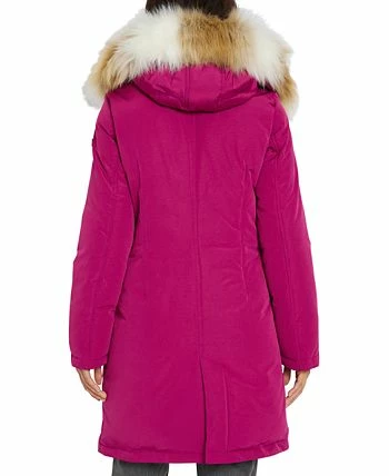 Sam Edelman Women's Faux-Fur-Trim Hooded Parka, Created For Macy's 4 Sam Edelman Women's Faux-Fur-Trim Hooded Parka, Created For Macy's - Image 2