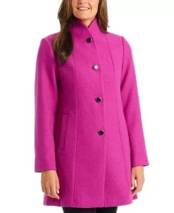 Kate Spade New York Women's Stand-Collar Coat, Created For Macy's -Clothing Shop 21916484 fpx
