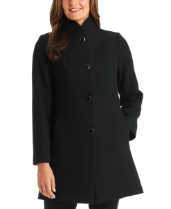 Kate Spade New York Women's Stand-Collar Coat, Created For Macy's -Clothing Shop 21916489 fpx