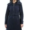 Michael Kors Women's Belted Hooded Raincoat -Clothing Shop 21958998 fpx