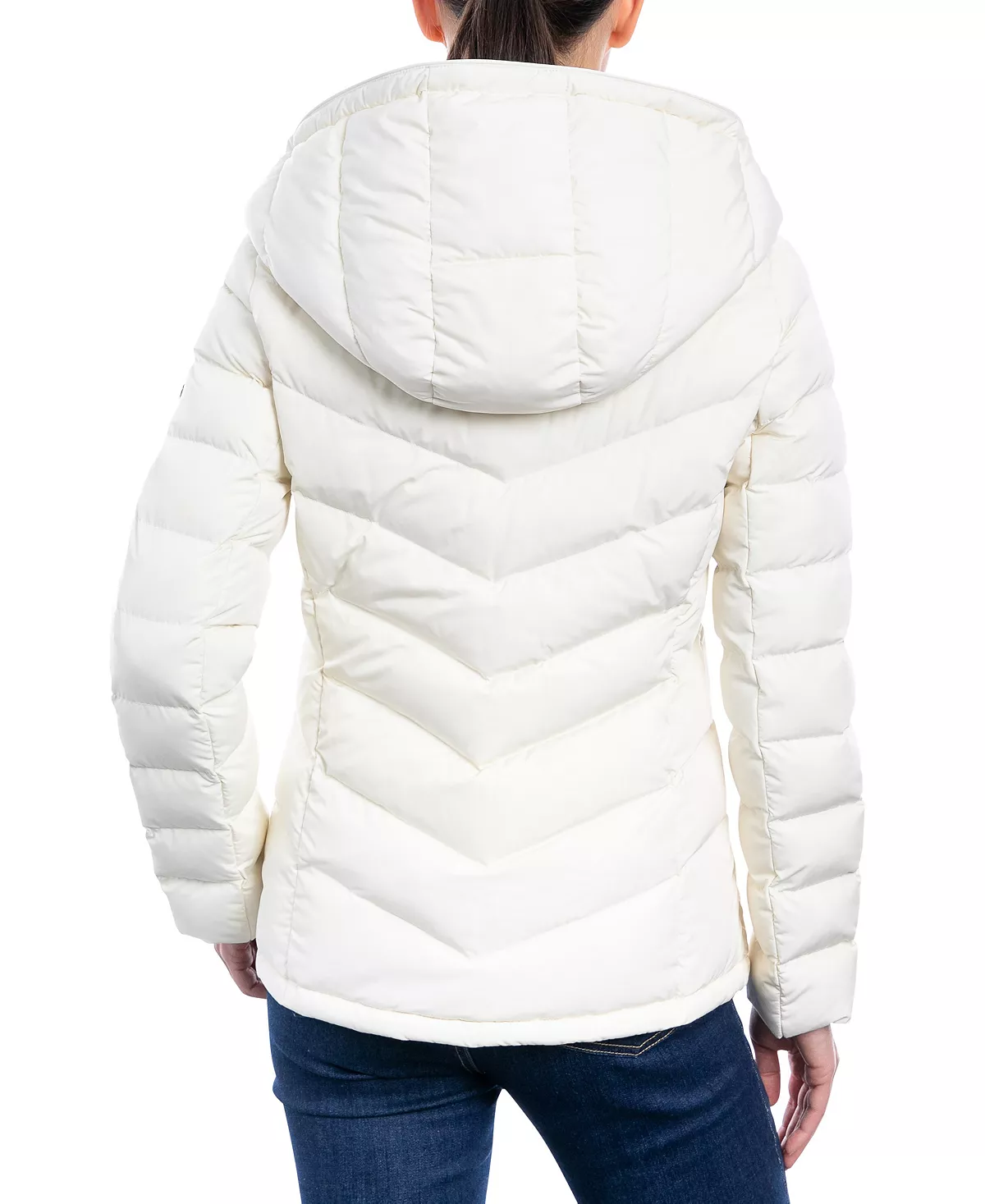Michael Kors Women's Hooded Down Puffer Coat, Created For Macy's 4 Michael Kors Women's Hooded Down Puffer Coat, Created For Macy's - Image 2