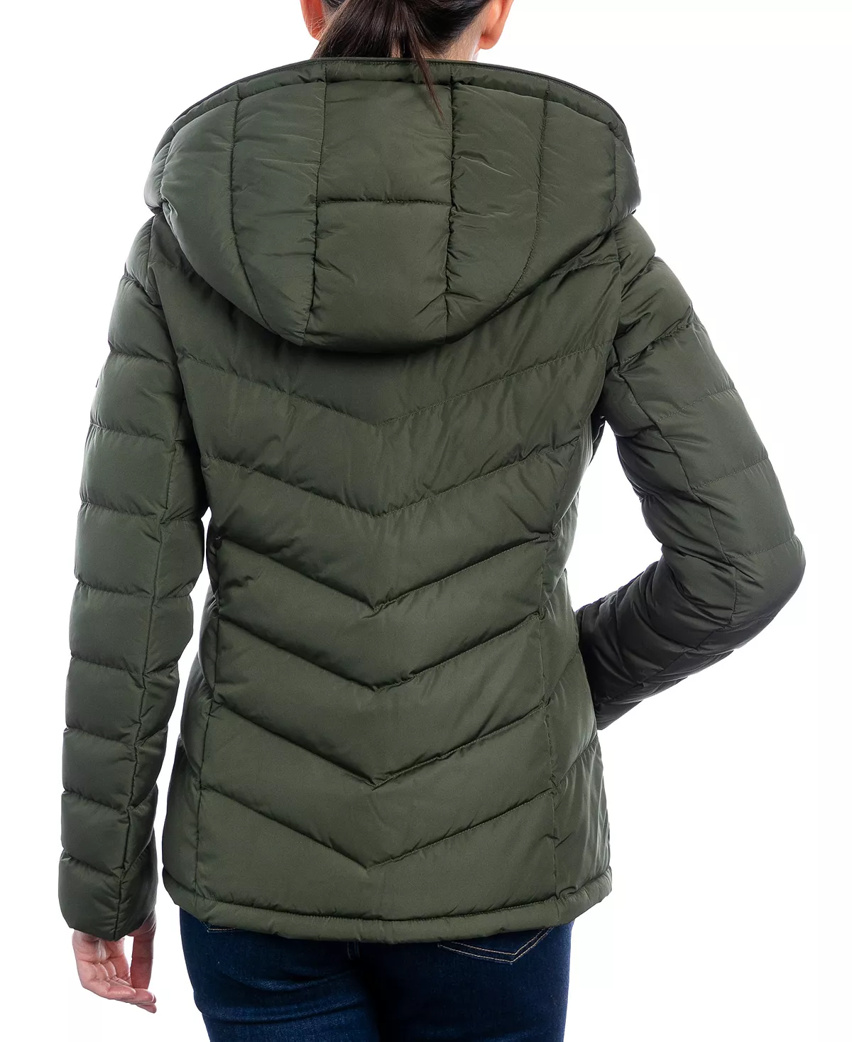 Michael Kors Women's Hooded Down Puffer Coat, Created For Macy's 6 Michael Kors Women's Hooded Down Puffer Coat, Created For Macy's - Image 4