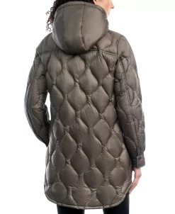 Michael Kors Women's Hooded Quilted Down Puffer Coat 13 Michael Kors Women's Hooded Quilted Down Puffer Coat -Clothing Shop 21959691 fpx