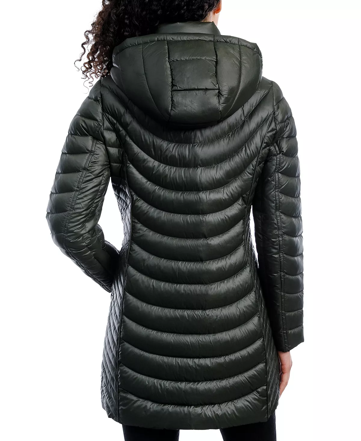 Michael Kors Women's Hooded Packable Puffer Coat, Created For Macy's 4 Michael Kors Women's Hooded Packable Puffer Coat, Created For Macy's - Image 2