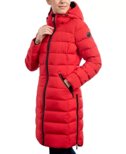 Michael Kors Women's Hooded Down Puffer Coat, Created For Macy's -Clothing Shop 21959747 fpx