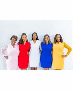 Kasper Lacey Lace-Sleeve Sheath Dress 14 Kasper Lacey Lace-Sleeve Sheath Dress -Clothing Shop 21985064 fpx