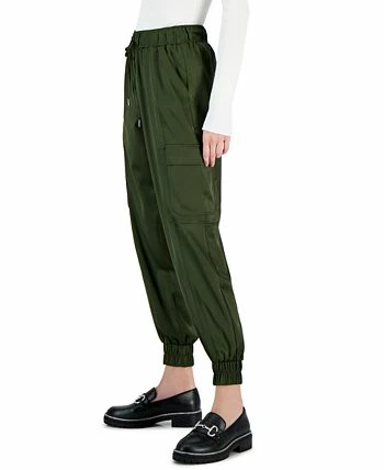 INC International Concepts Women's High-Rise Cargo Jogger Pants, Created For Macy's 5 INC International Concepts Women's High-Rise Cargo Jogger Pants, Created For Macy's - Image 3