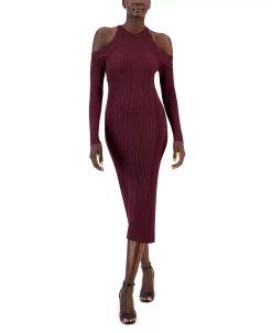 INC International Concepts Women's Ribbed Bodycon Dress, Created For Macy's 13 INC International Concepts Women's Ribbed Bodycon Dress, Created For Macy's -Clothing Shop 21998628 fpx
