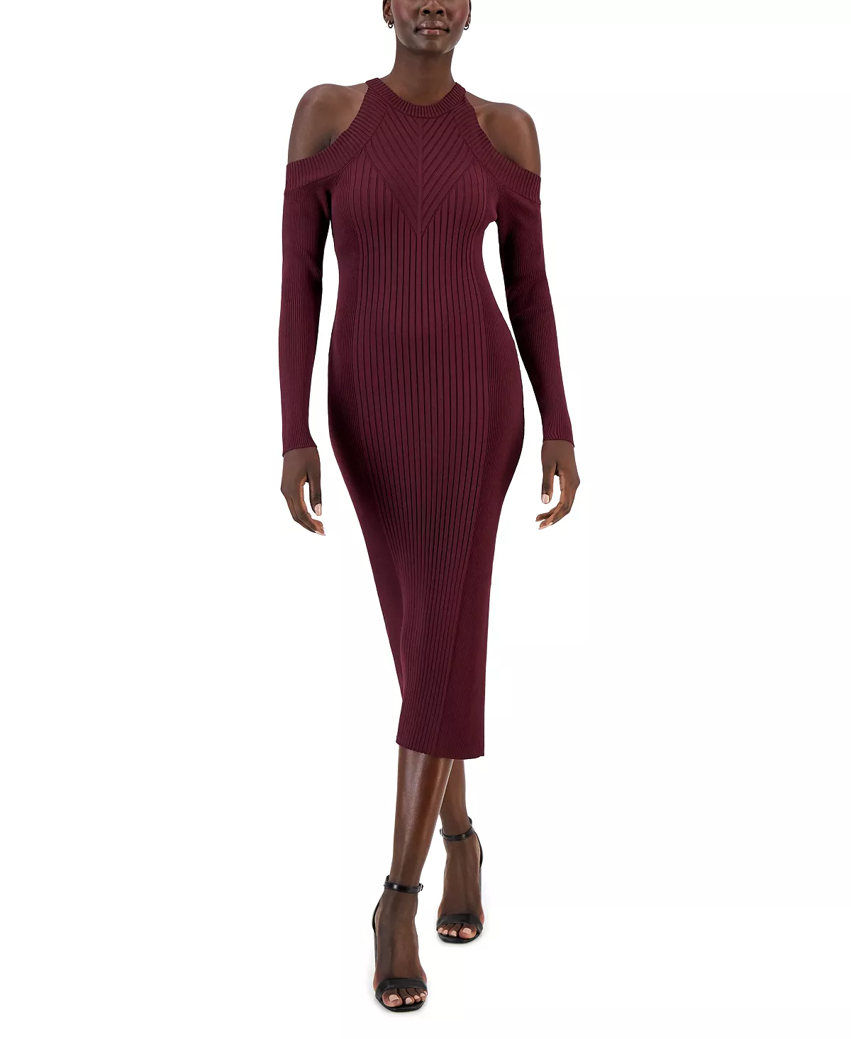 INC International Concepts Women's Ribbed Bodycon Dress, Created For Macy's 8 INC International Concepts Women's Ribbed Bodycon Dress, Created For Macy's - Image 6