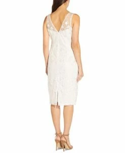 Adrianna Papell Women's Embroidered Sheath Dress 7 Adrianna Papell Women's Embroidered Sheath Dress -Clothing Shop 22015996 fpx