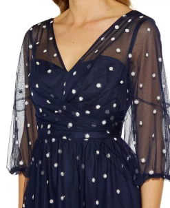 Adrianna Papell Fit & Flare Midi Dress 8 Adrianna Papell Fit & Flare Midi Dress -Clothing Shop 22016080 fpx