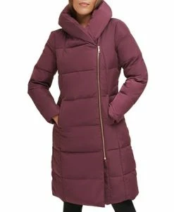 Cole Haan Signature Asymmetrical Pillow-Collar Down Puffer Coat -Clothing Shop 22039550 fpx