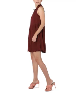 Black Tape Women's Babydoll Mini Dress -Clothing Shop 22044511 fpx