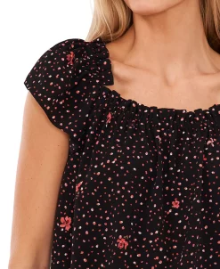 CeCe Women's Square-Neck Blouse -Clothing Shop 22156236 fpx