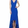 Vince Camuto -Neck High-Low Gown 2 Vince Camuto -Neck High-Low Gown -Clothing Shop 22162187 fpx