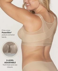 Leonisa Women's Multi Functional Back Support Posture Corrector Wireless Bra -Clothing Shop 22163220 fpx