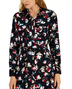 Alfani Women's Belted Shirtdress Created For Macy's -Clothing Shop 22165292 fpx