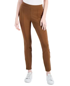 Style & Co Women's Ponte Pull-On Pants, Created For Macy's -Clothing Shop 22179959 fpx