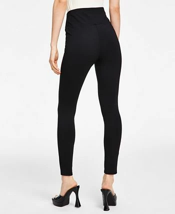 Bar III High-Waist Ponte-Knit Leggings, Created For Macy's 5 Bar III High-Waist Ponte-Knit Leggings, Created For Macy's - Image 3