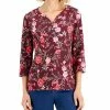 Karen Scott Women's Mistletoe Boutique Printed Henley Top, Created For Macy's 2 Karen Scott Women's Mistletoe Boutique Printed Henley Top, Created For Macy's -Clothing Shop 22206842 fpx