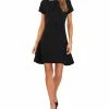 CeCe Women's Collared Bow-Tie A-Line Dress -Clothing Shop 22207152 fpx
