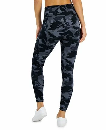 Style & Co Women's Camo-Print High Rise Leggings, Created For Macy's 4 Style & Co Women's Camo-Print High Rise Leggings, Created For Macy's - Image 2
