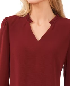 CeCe Ruffle-Sleeve Top 13 CeCe Ruffle-Sleeve Top -Clothing Shop 22257460 fpx