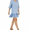 Style & Co Women's Printed Chambray Peasant Dress, Created For Macy's 1 Style & Co Women's Printed Chambray Peasant Dress, Created For Macy's -Clothing Shop 22282310 fpx