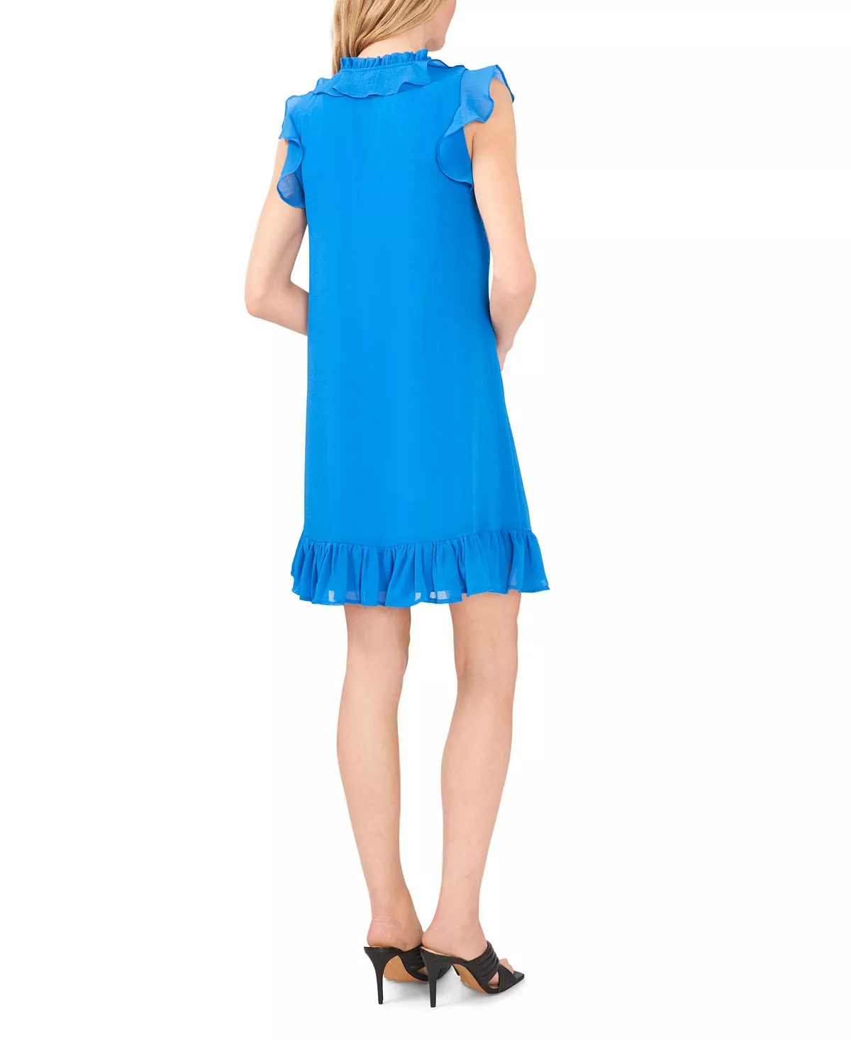 CeCe Women's Ruffled Tie-Neck Dress 4 CeCe Women's Ruffled Tie-Neck Dress - Image 2